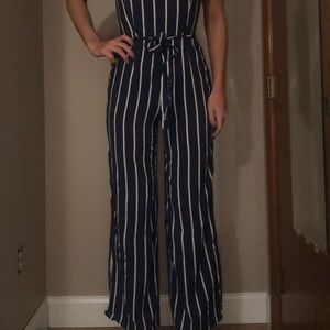Wide leg jumpsuit